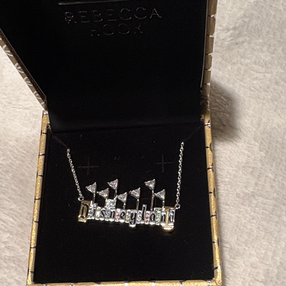 Silver Disneyland Necklace